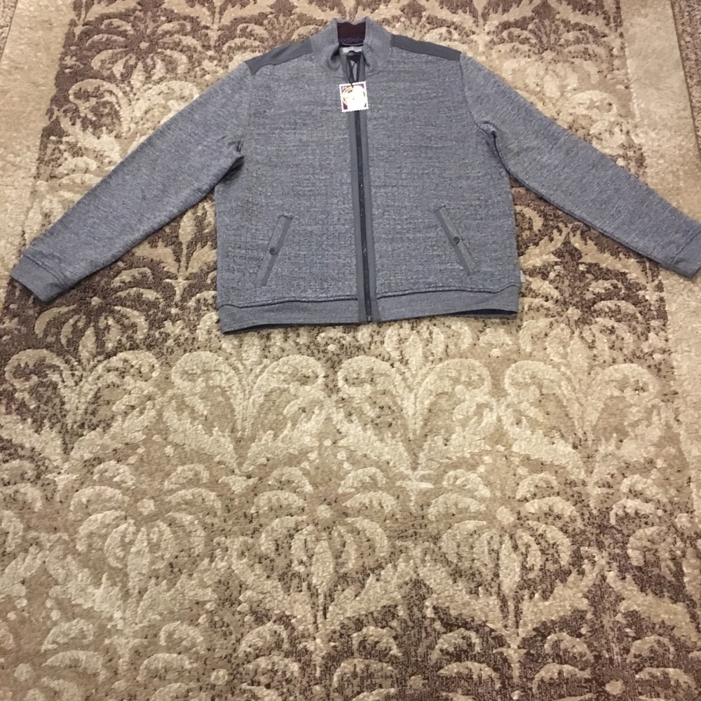Long sleeve zipper light weight jacket. Ted Baker
